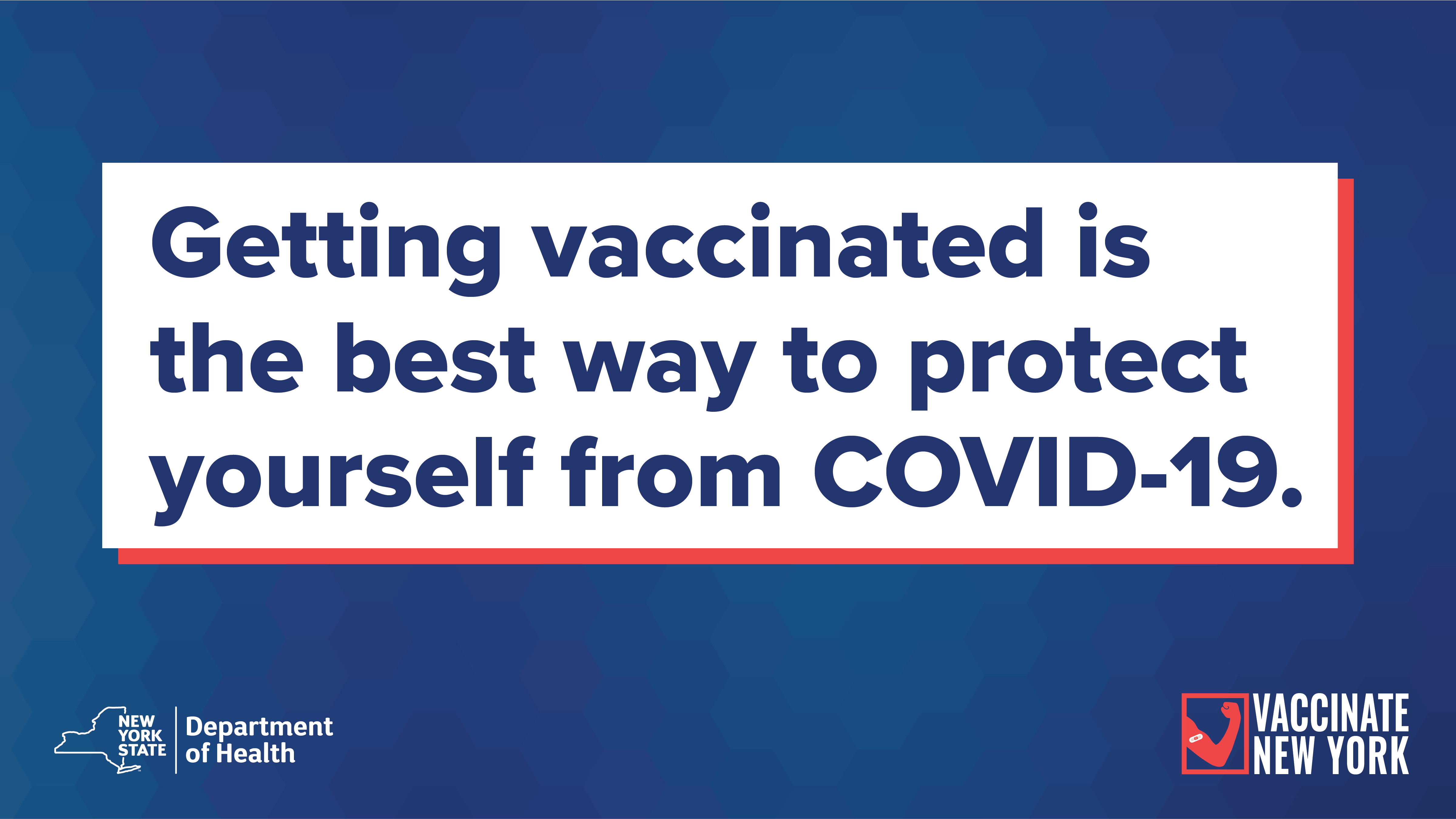 Getting the vaccine is the BEST way to protect yourself from COVID-19.